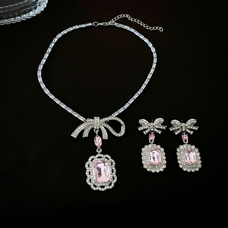 Graceful Maiden Necklace and Earring Set