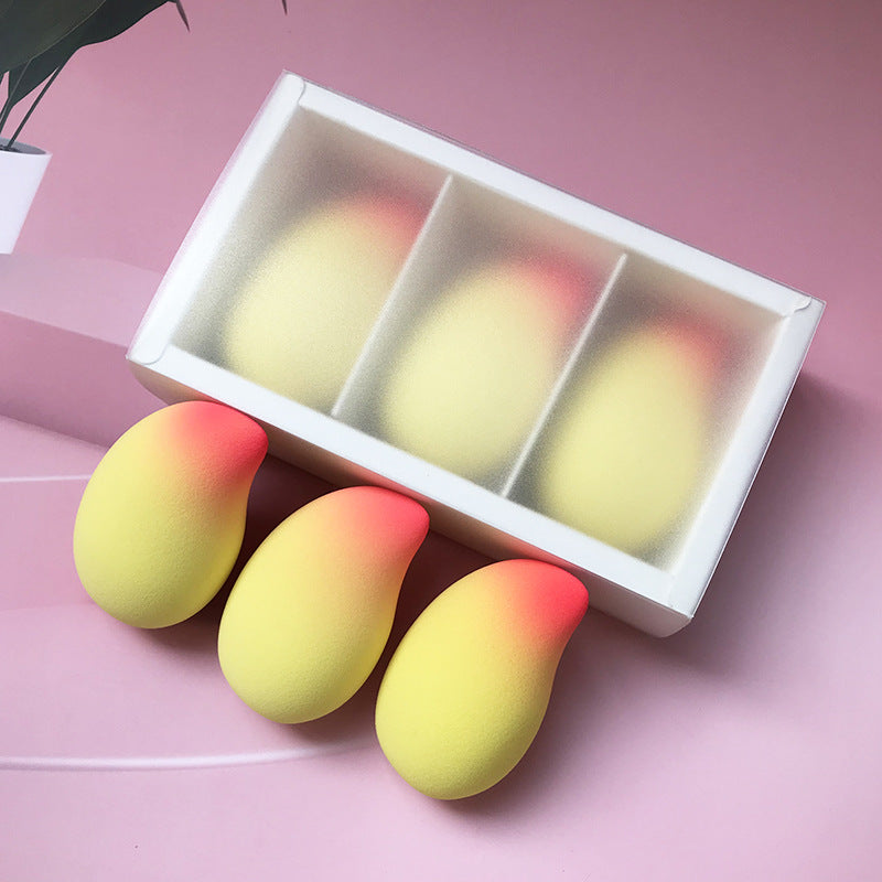 Fruit-shaped beauty blender gift box