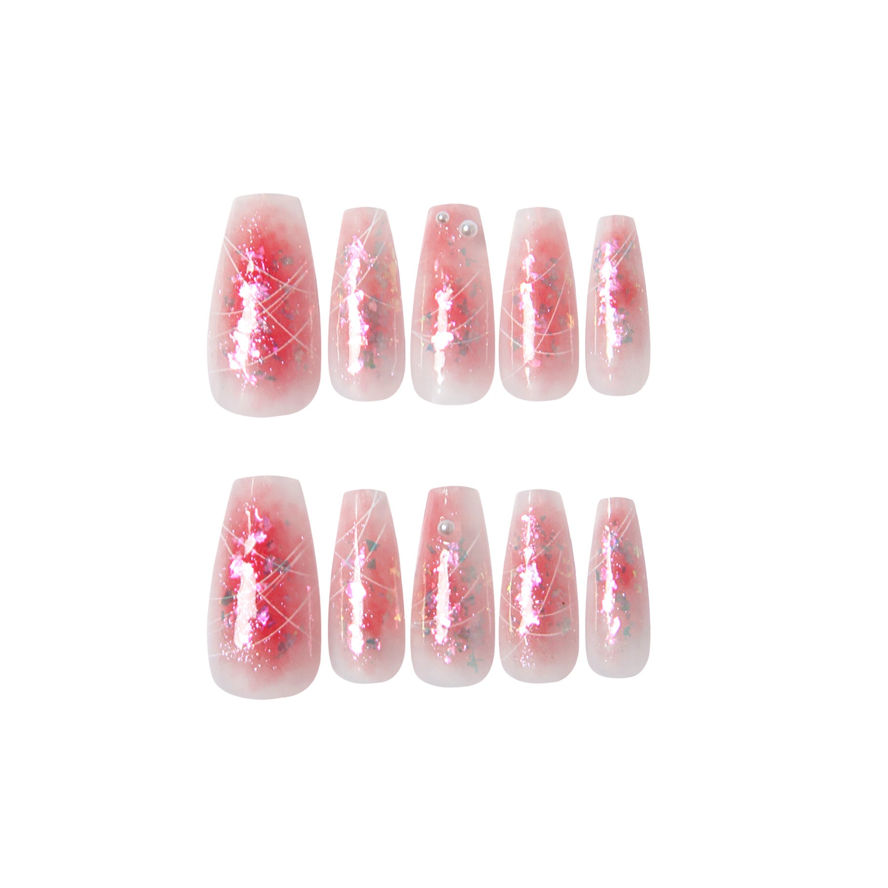 UV Color-Changing Nail Accessories 24pcs NH07