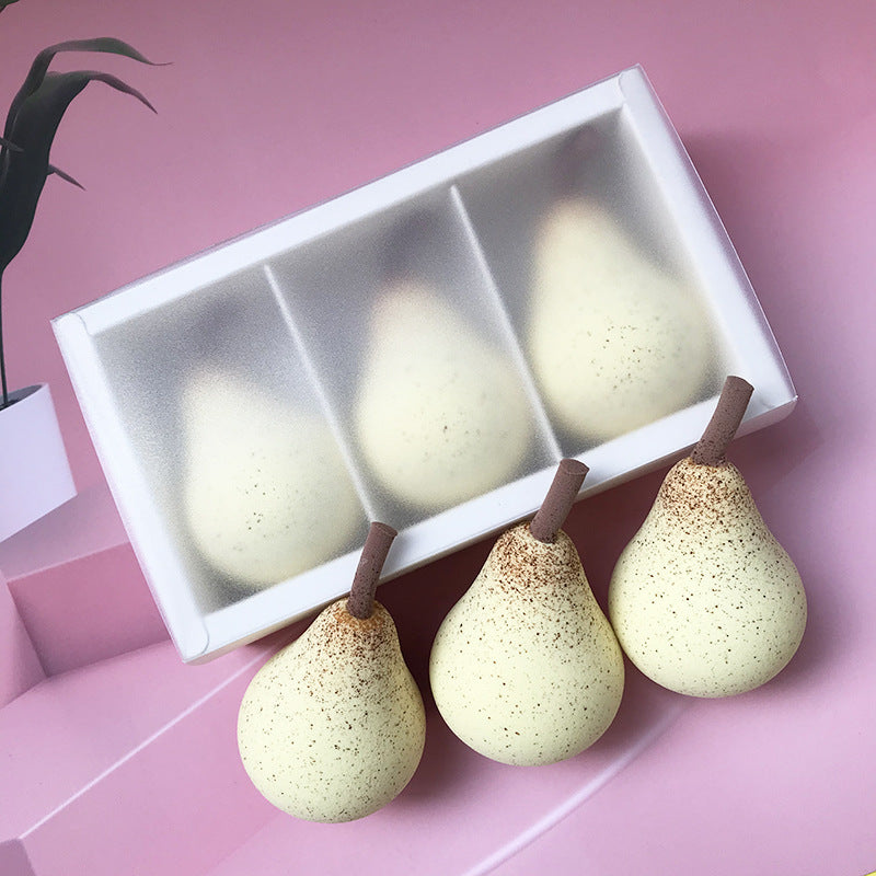 Pear-shaped beauty blender gift box